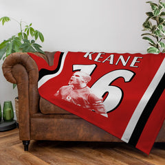 Manchester Red Keane 16 - Fleece 150cm X 150cm