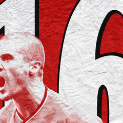 Manchester Red Keane 16 - Fleece 150cm X 150cm