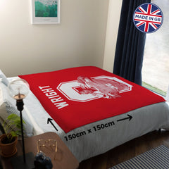 The Gooners Wright 8 - Fleece 150cm X 150cm