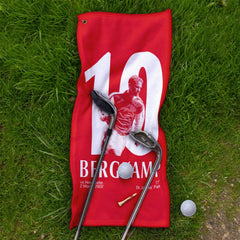 The Gooners Bergkamp 10 - Football Legends - Golf Towel