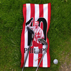 Sunderland Phillips 10 - Football Legends - Golf Towel