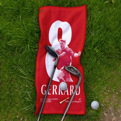 Liverpool Gerrard 8 - Football Legends - Golf Towel