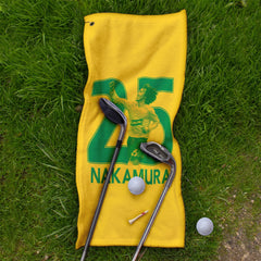 Celtic Nakamura 25 - Football Legends - Golf Towel