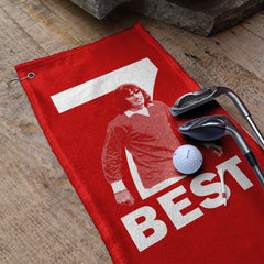 Manchester Red Best 7 - Football Legends - Golf Towel