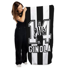 Newcastle Ginola 14 - Football Legends - Beach Towel - 150cm x 75cm