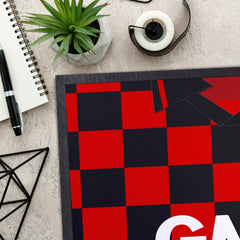 Fulham 1996 Away Shirt - Personalised Retro Door Mat - 60cm x 40cm