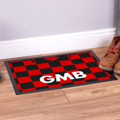 Fulham 1996 Away Shirt - Personalised Retro Door Mat - 60cm x 40cm