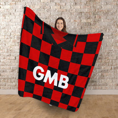 Fulham -1996 - AWAY Shirt - Personalised Retro Fleece Blanket