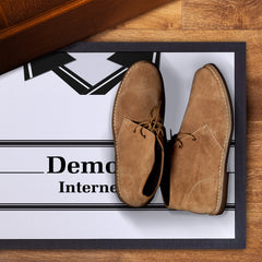 Fulham 2000 Home Shirt - Personalised Retro Door Mat - 60cm x 40cm