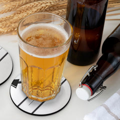 Fulham 2000 Home Shirt - Personalised Drink Coaster - Square Or Circle