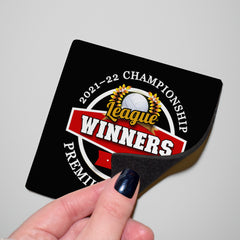 Fulham  Championship - Football Coaster - Square Or Circle