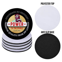 Fulham  Citizen Smith - Football Coaster - Square Or Circle