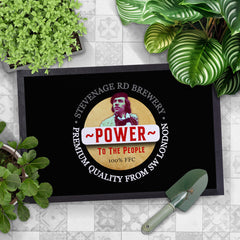 Fulham  Citizen Smith  - Football Legends - Door Mat -60cm X 40cm