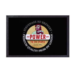 Fulham  Citizen Smith  - Football Legends - Door Mat -60cm X 40cm