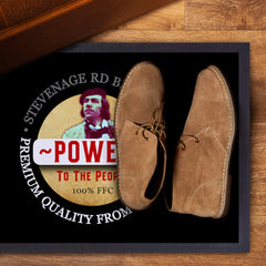 Fulham  Citizen Smith  - Football Legends - Door Mat -60cm X 40cm