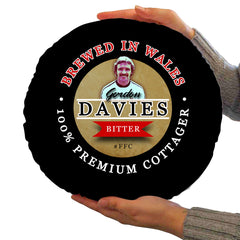 Fulham  Gordon Davies - Football Legends - Circle Cushion 14inch