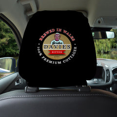 Fulham  Gordon Davies - Football Legends - Headrest Cover