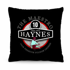 Fulham Haynes - Football Legends - Cushion 10inch