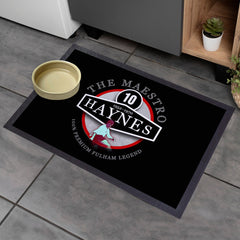Fulham  Haynes  - Football Legends - Door Mat -60cm X 40cm