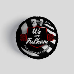 Fulham  We are Fulham - Football Legends - Circle Cushion 14inch