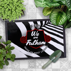 Fulham  We are Fulham   - Football Legends - Door Mat -60cm X 40cm