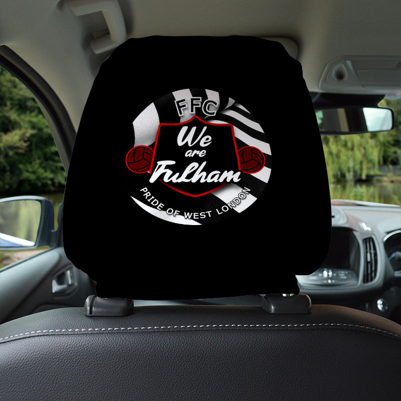 Fulham  We are Fulham - Football Legends - Headrest Cover