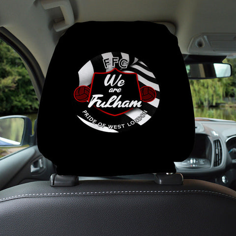 Fulham  We are Fulham - Football Legends - Headrest Cover