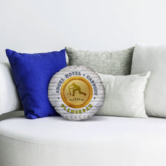 Glamorgan Cricket 1888  - Legend Collection - Circle Cushion 14inch