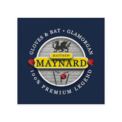 Glamorgan Maynard - Cricket Coaster - Circle or Square