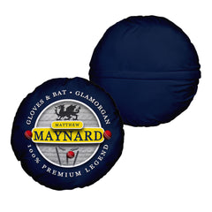 Glamorgan Cricket Maynard  - Legend Collection - Circle Cushion 14inch