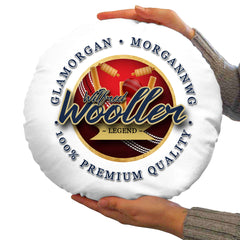 Glamorgan Cricket Wooller  - Legend Collection - Circle Cushion 14inch