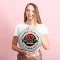 Glamorgan Cricket Wooller  - Legend Collection - Circle Cushion 14inch