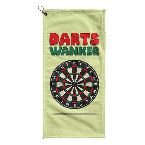 Darts W*nker - Funny Darts Golf Towel