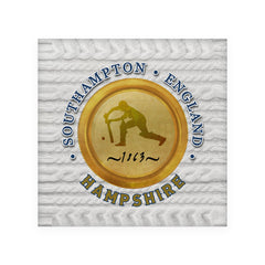 Hampshire 1863 - Cricket Coaster - Circle or Square