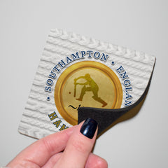 Hampshire 1863 - Cricket Coaster - Circle or Square