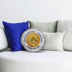 Hampshire Cricket 1860  - Legend Collection - Circle Cushion 14inch