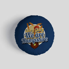 Hampshire Cricket Glory  - Legend Collection - Circle Cushion 14inch