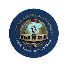 Hampshire Warne - Cricket Coaster - Circle or Square