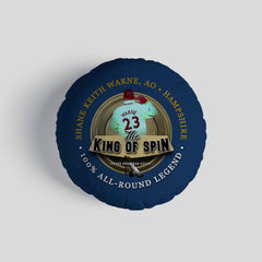 Hampshire Cricket Warne  - Legend Collection - Circle Cushion 14inch