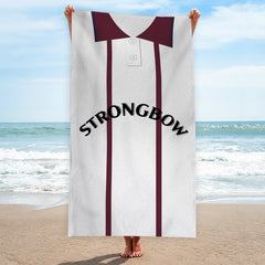 Hearts 1994 Away Shirt - Personalised Lightweight, Microfibre Retro Beach Towel