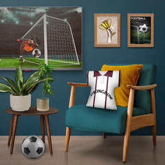 Hearts - 1994 Away Shirt - Personalised Retro Shirt Cushion