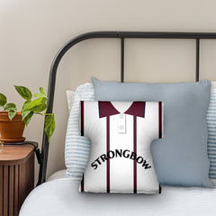 Hearts - 1994 Away Shirt - Personalised Retro Shirt Cushion