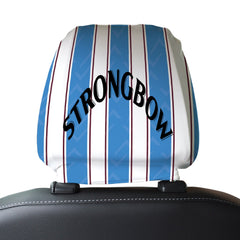 Hearts 1995 Away - Retro Football Shirt - Pack of 2 - Car Seat Headrest Covers