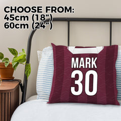 Hearts 1997 Home Shirt - 45cm or 61cm Retro Cushion