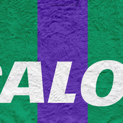 Hibernian Retro - 1994 Away - Personalised Retro Fleece Blanket 150cm X 150cm