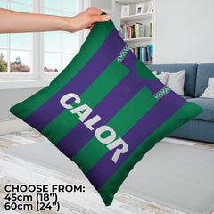 Hibernian 1994 Away Shirt - 45cm or 61cm Retro Cushion
