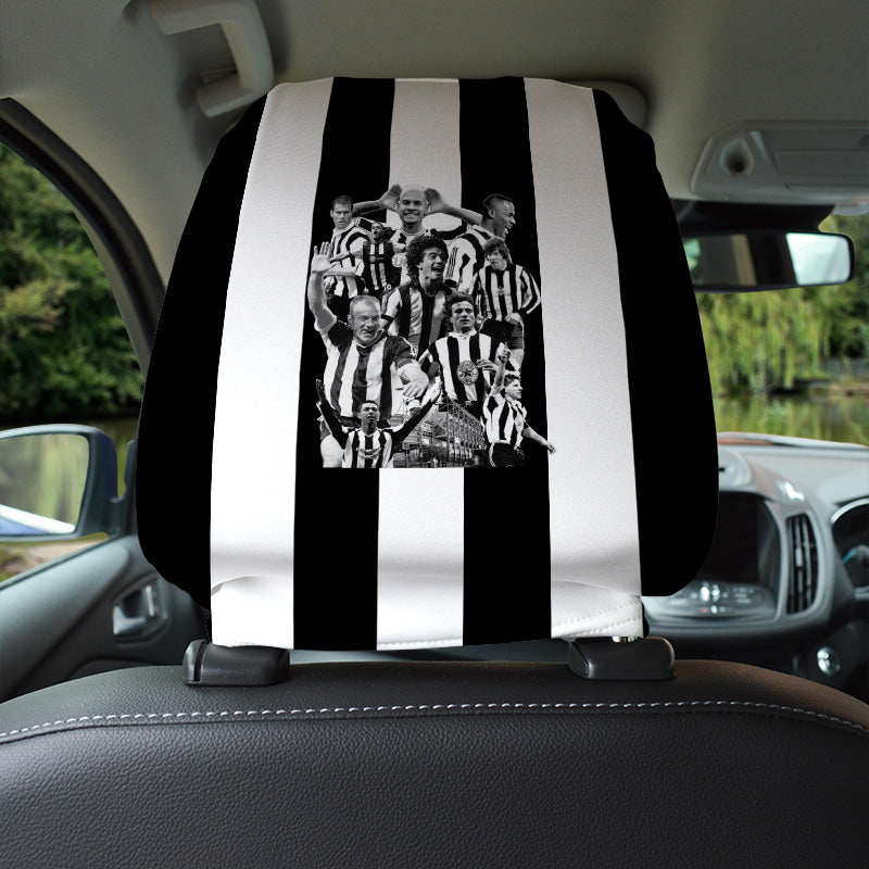 Newcastle Montage - Pack of 2 Car Seat Headrest Covers