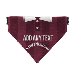 Heart of Midlothian  1997 Home Shirt - Personalised Pet Bandana - 4 Sizes