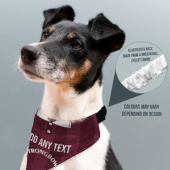 Heart of Midlothian  1997 Home Shirt - Personalised Pet Bandana - 4 Sizes
