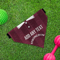 Heart of Midlothian  1997 Home Shirt - Personalised Pet Bandana - 4 Sizes